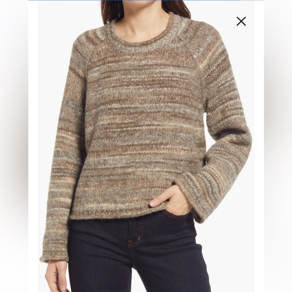 Space-Dyed Kersdale Pullover Sweater
